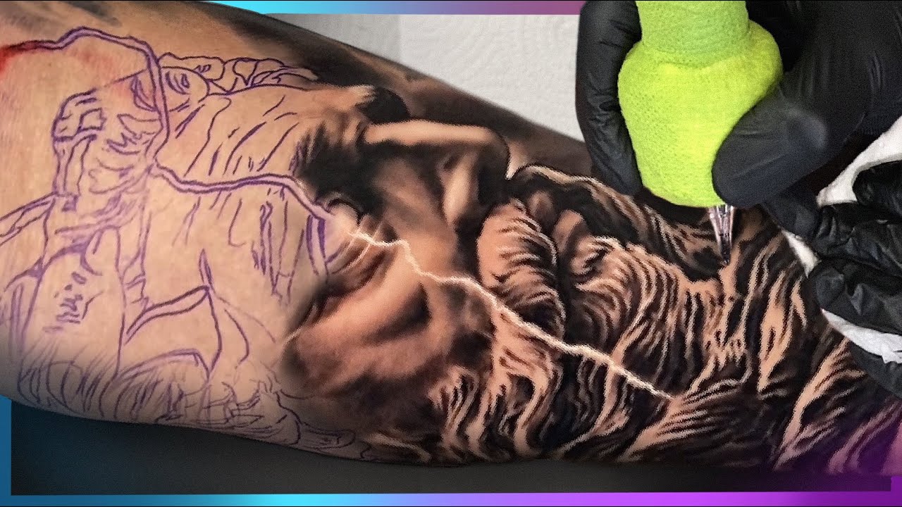 COMO FAZER uma das tatuagens mais pedidas NOS ESTÚDIOS 🤯💸Passo a Passo cheio de DICAS💡