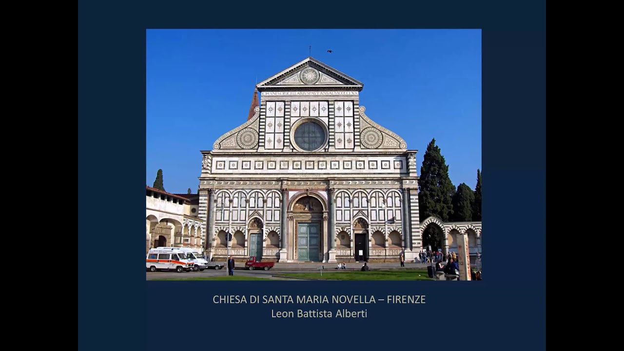 CHIESA SANTA MARIA NOVELLA   FIRENZE   Leon Battista Alberti