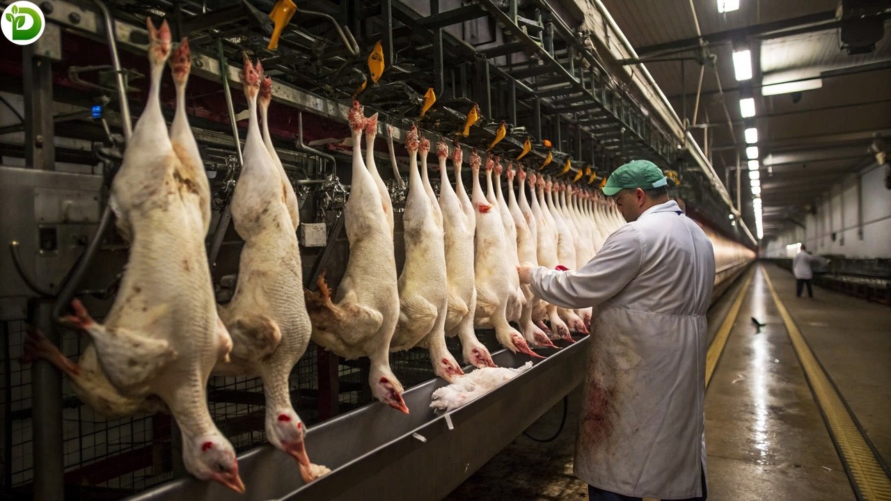 How are 6.9 million Geese raised by Taiwanese Farmers? Goose Farm | Goose Slaughterhouse