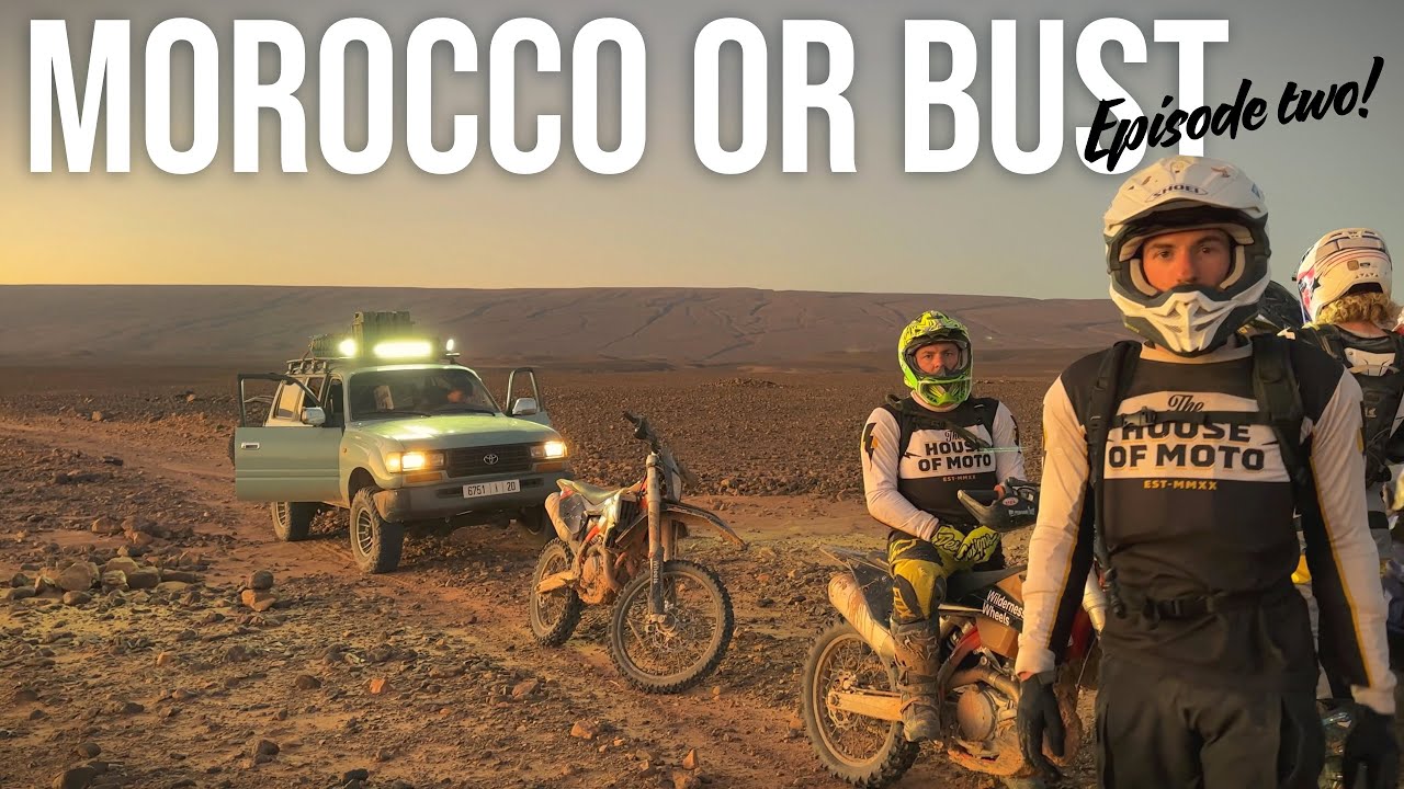 Morocco enduro tour - episode two ktm 450 off road adventure