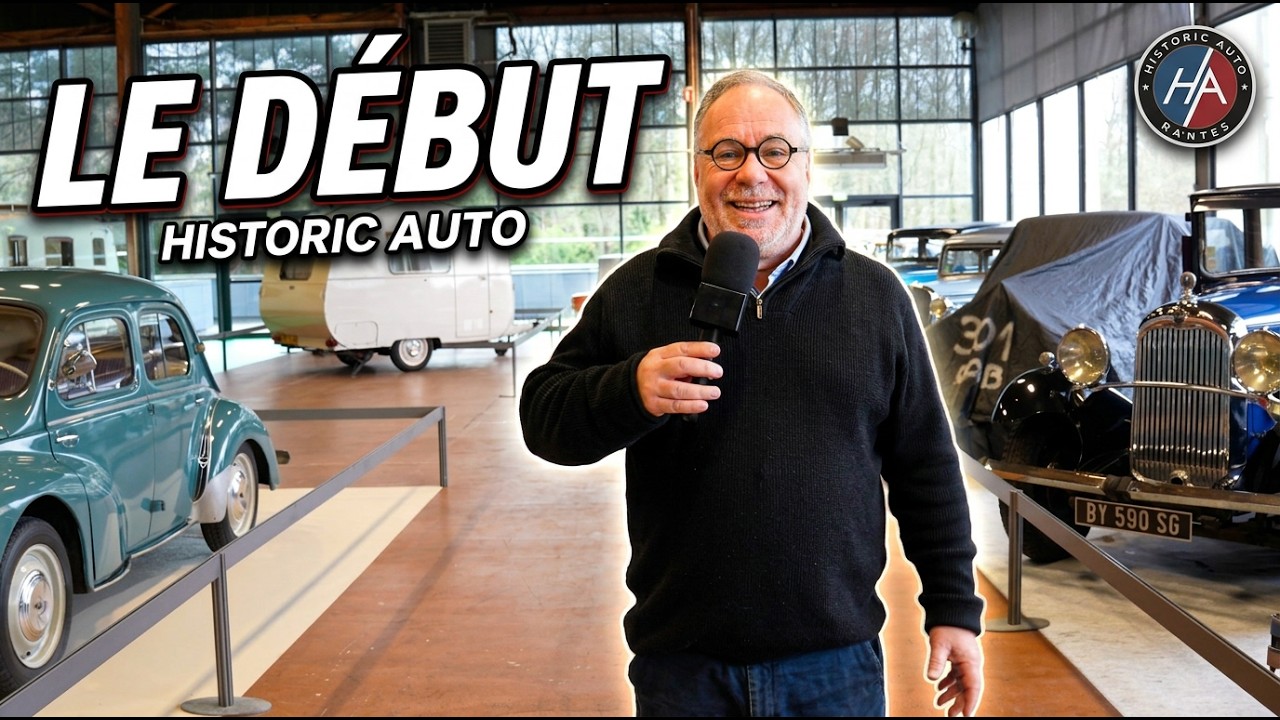 LE DÉBUT! HISTORIC AUTO  NANTES: C'EST PARTI!