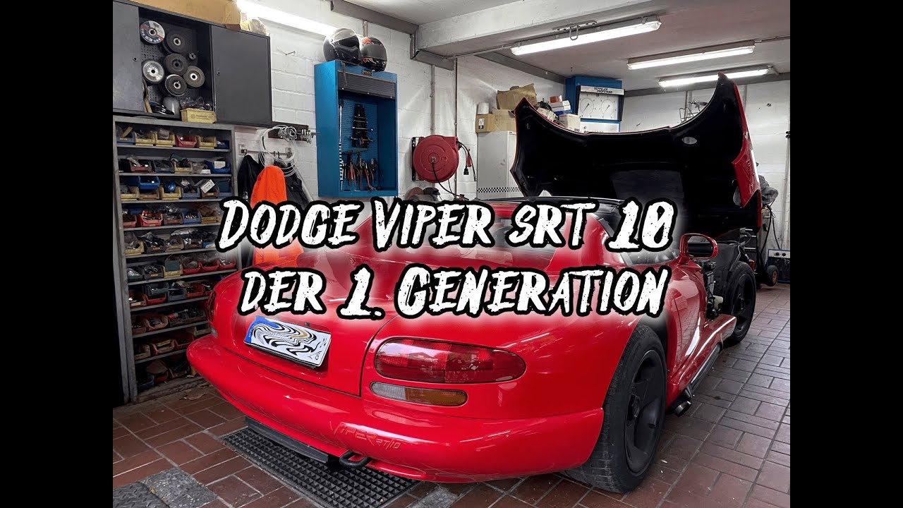 Ein Monster I 1994  DODGE VIPER in der 1 Gen.