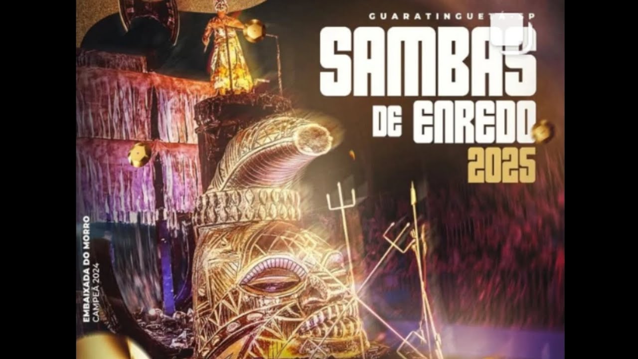 Sambas de enredo carnaval de Guaratinguetá 2025