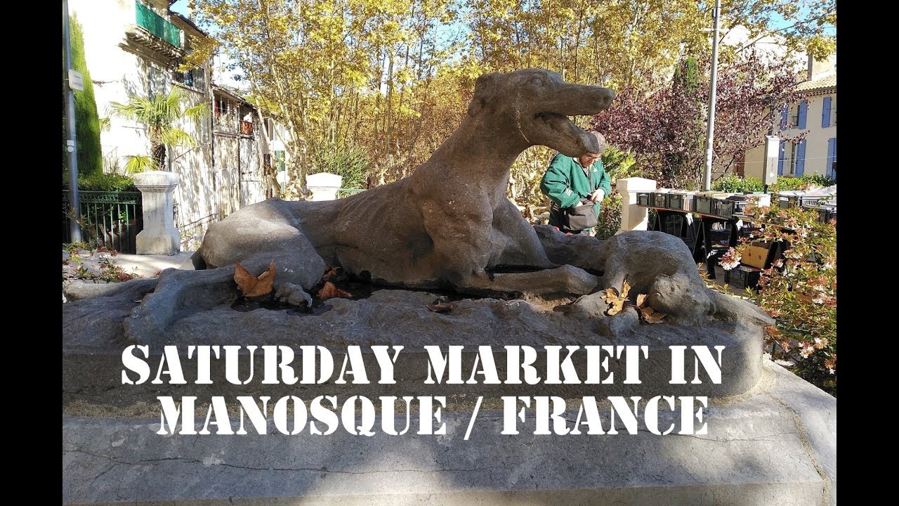 Manosque France - Saturday Market