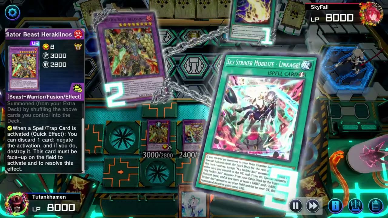 Gladiator Beast vs Sky Striker 