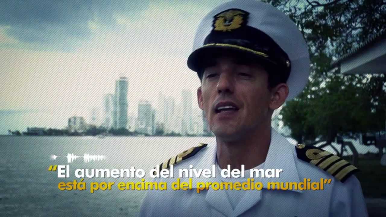 El mar se traga las playas de Colombia