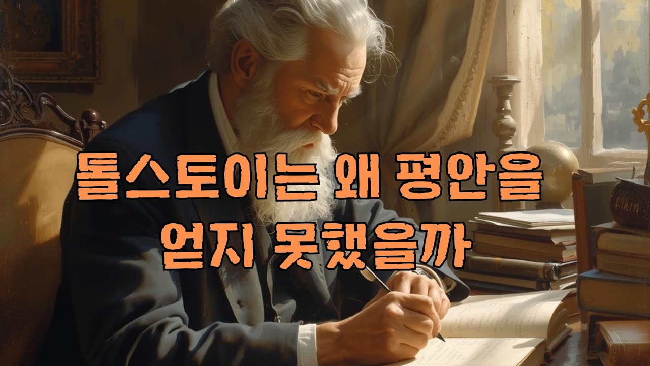 톨스토이는 왜 평안을 얻지 못했을까?