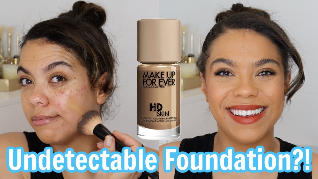 Make Up For Ever HD Skin Undetectable Longwear Foundation Review!