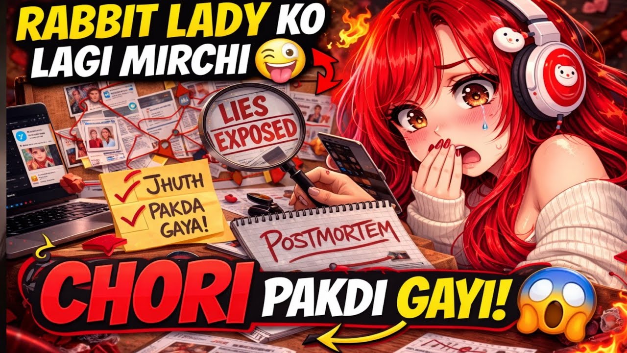 😱RABBIT🐇LADY KO LAGI MIRCHI🥶🌶️||CHORI 0AKDI GAYE🤪||#shabnamgahlot @SHABNAMEXPOSES #viral #polkhol 