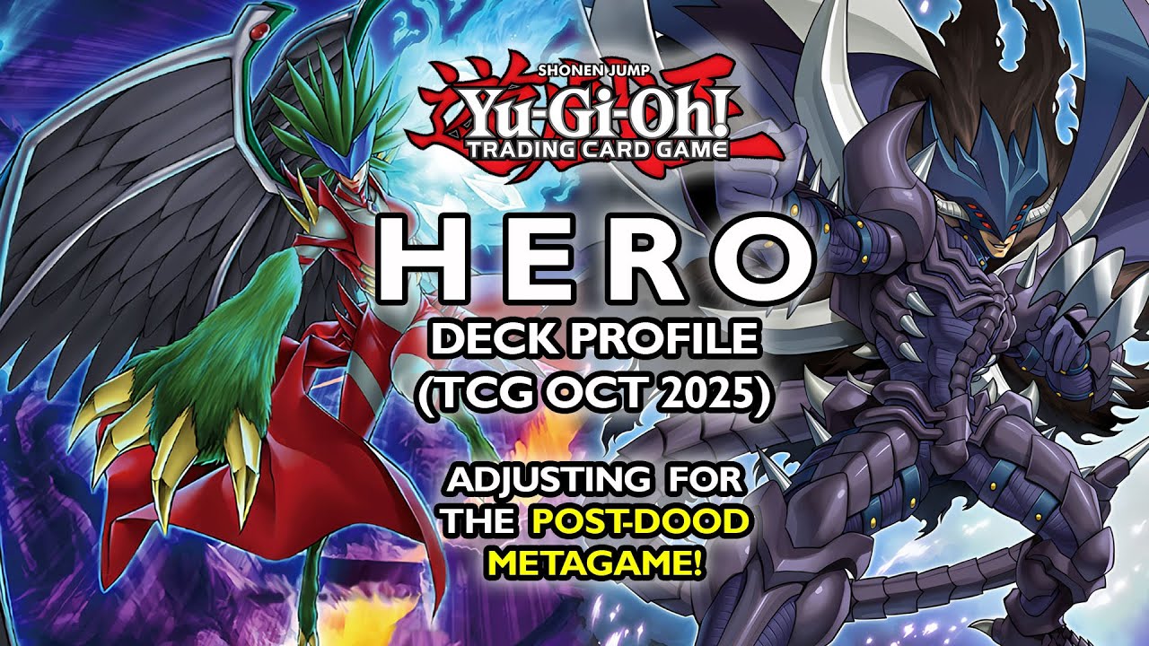 YU-GI-OH! HERO DECK PROFILE (TCG OCT 2025) | Adjusting for the Post Doom of Dimensions Metagame!