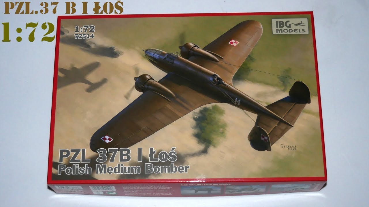 Odcinek 111. IBG Models PZL.37B I Łoś. Część pierwsza. Historia i inbox.