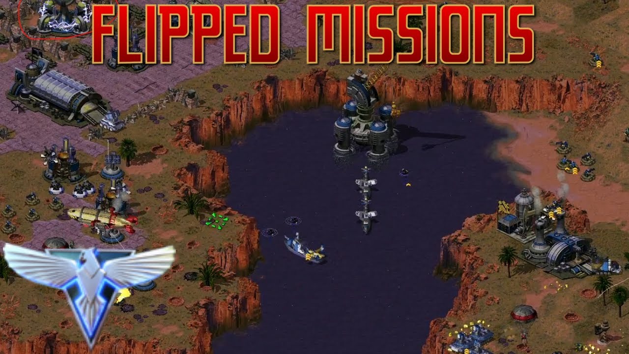 Red Alert 2 Flipped Missions - Allied Mission 10: Weathered Alliance (Hard Difficulty)
