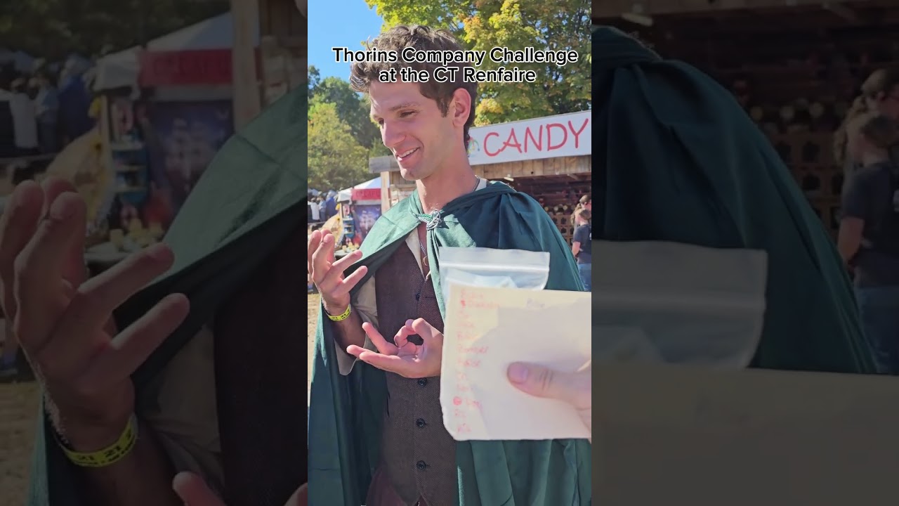 LOTR: Thorins Company Challenge at the Connecticut Renaissance Faire 