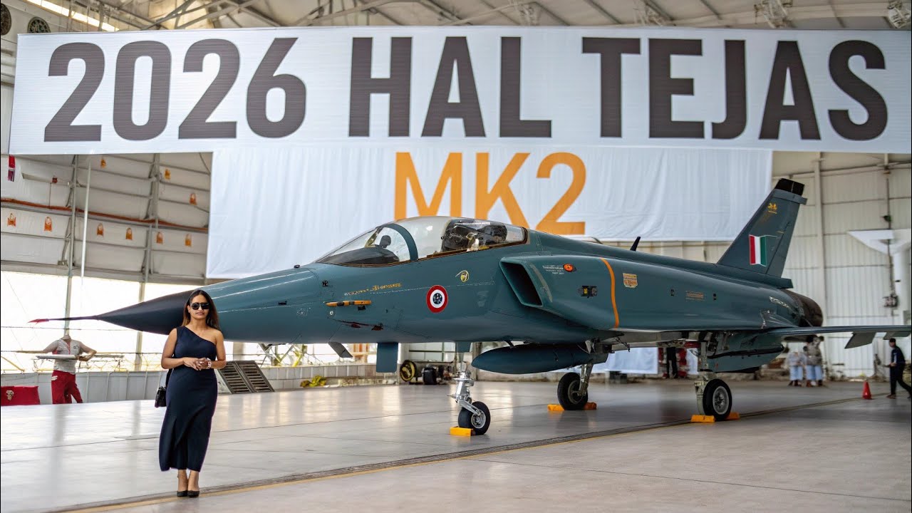 🔥New 2026 HAL Tejas Mk2 &ndash; India&rsquo;s Most Advanced Fighter Jet Revealed! ✈️🇮🇳