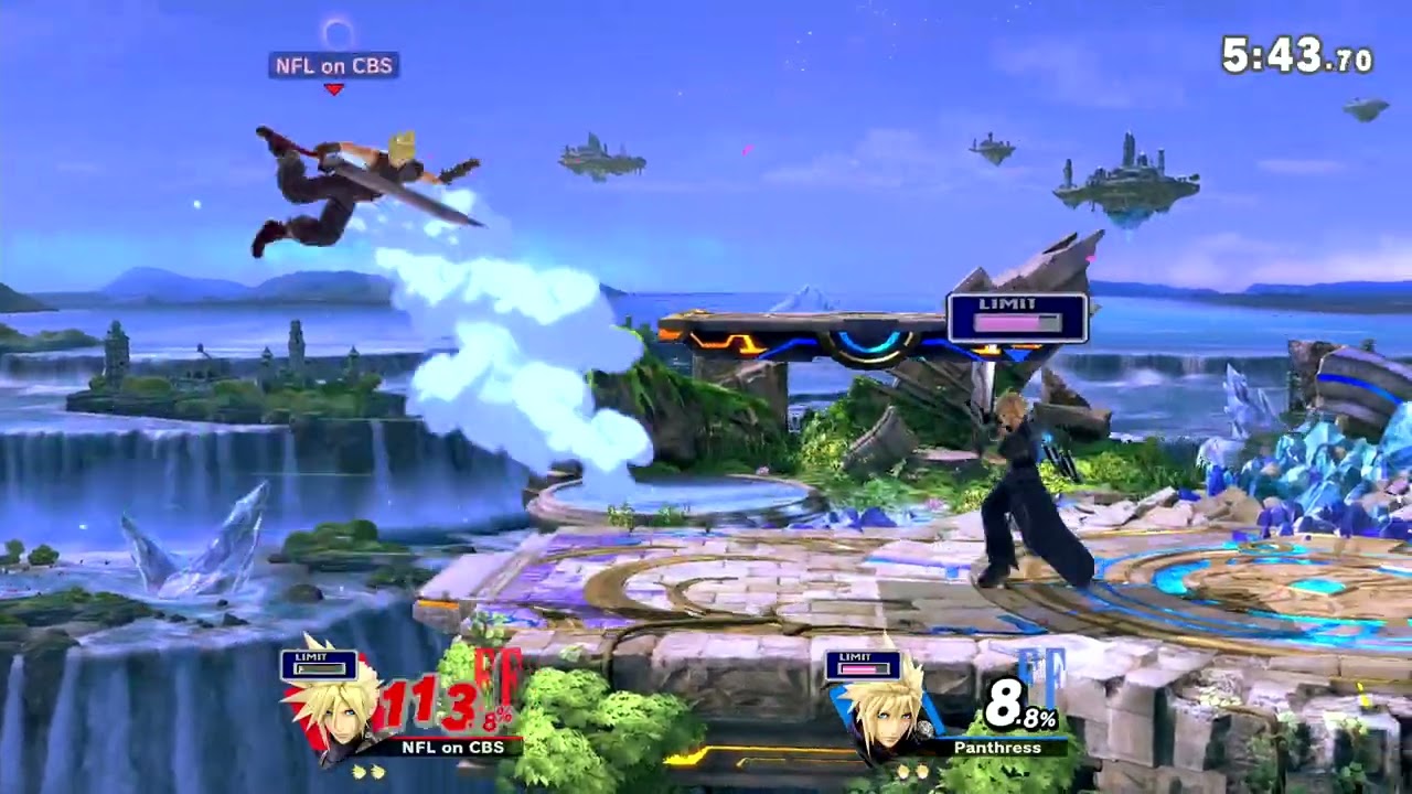 [Power Play No Limits! SSBU] Losers Round 1 - BarbNation (Mega Man, Cloud) vs. vanbungle (Cloud)