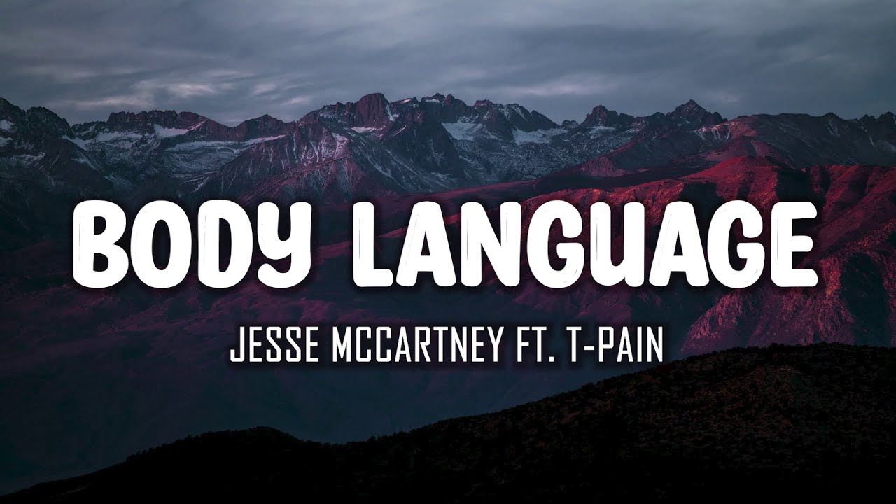 Jesse McCartney Ft. T-Pain - Body Language (Lyrics)