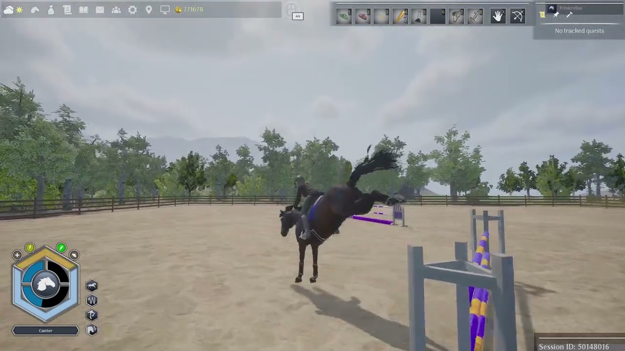 Unbridled that horse game‬ - New course (built by my own)