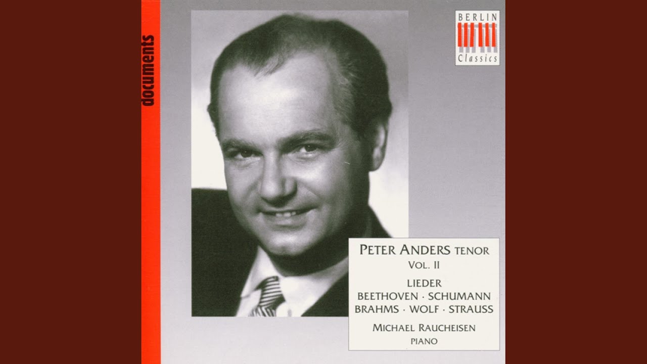 5 Ges&auml;nge, Op. 71: No. 5, Minnelied