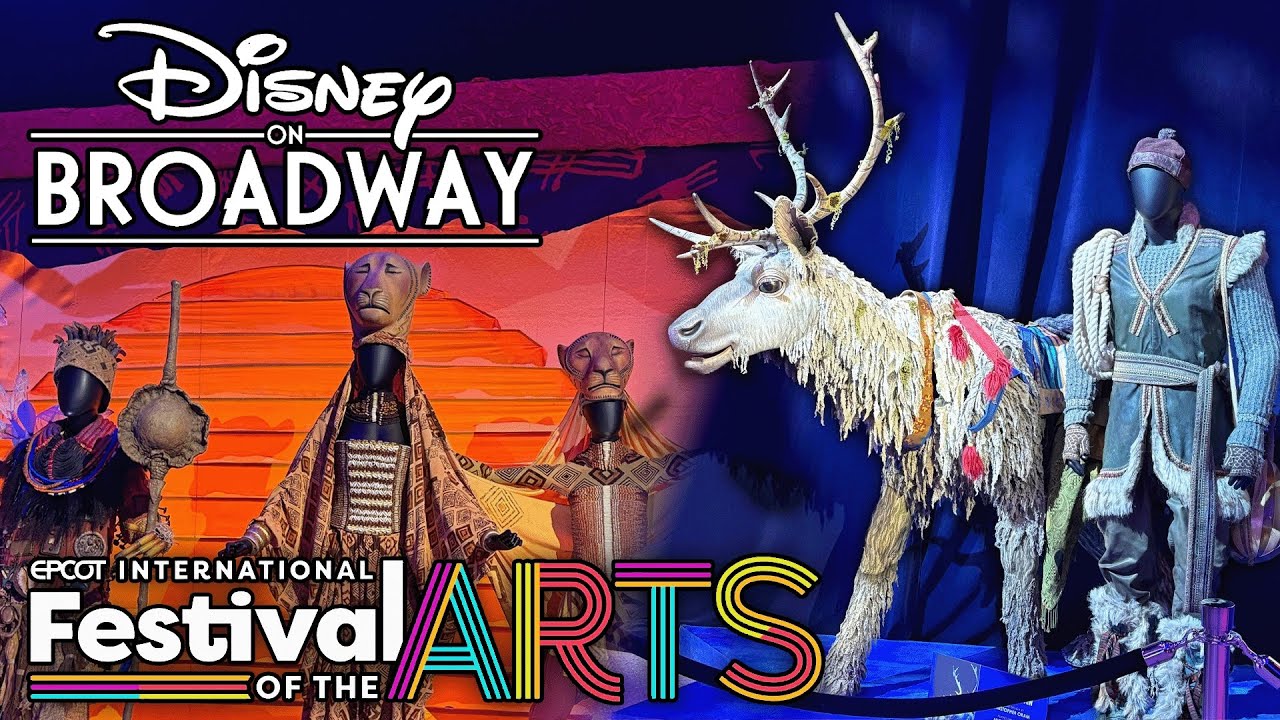 Disney on Broadway Exhibit Opens in CommuniCore Hall for EPCOT Festival of the Arts 2026