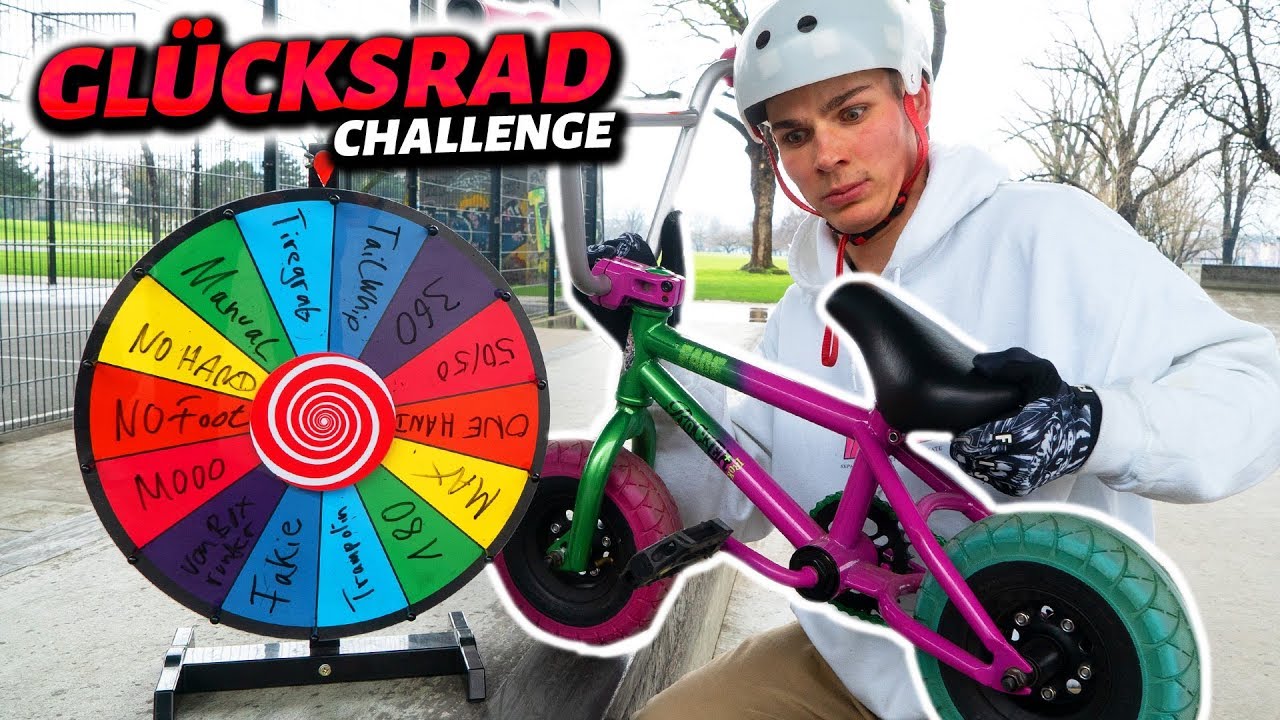 Mini BMX GLÜCKSRAD Challenge  🔥😳