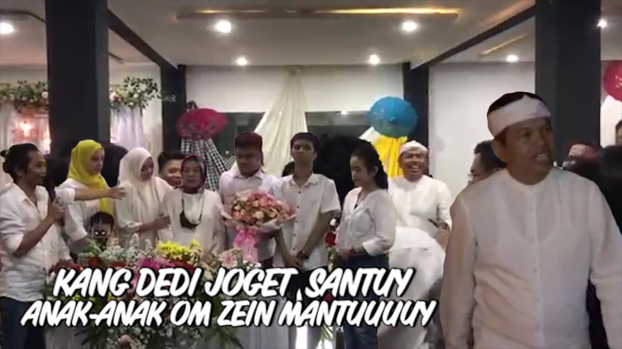 KANG DEDI MULYADI JOGET SANTUY BARENG ANAK-ANAK OM ZEIN