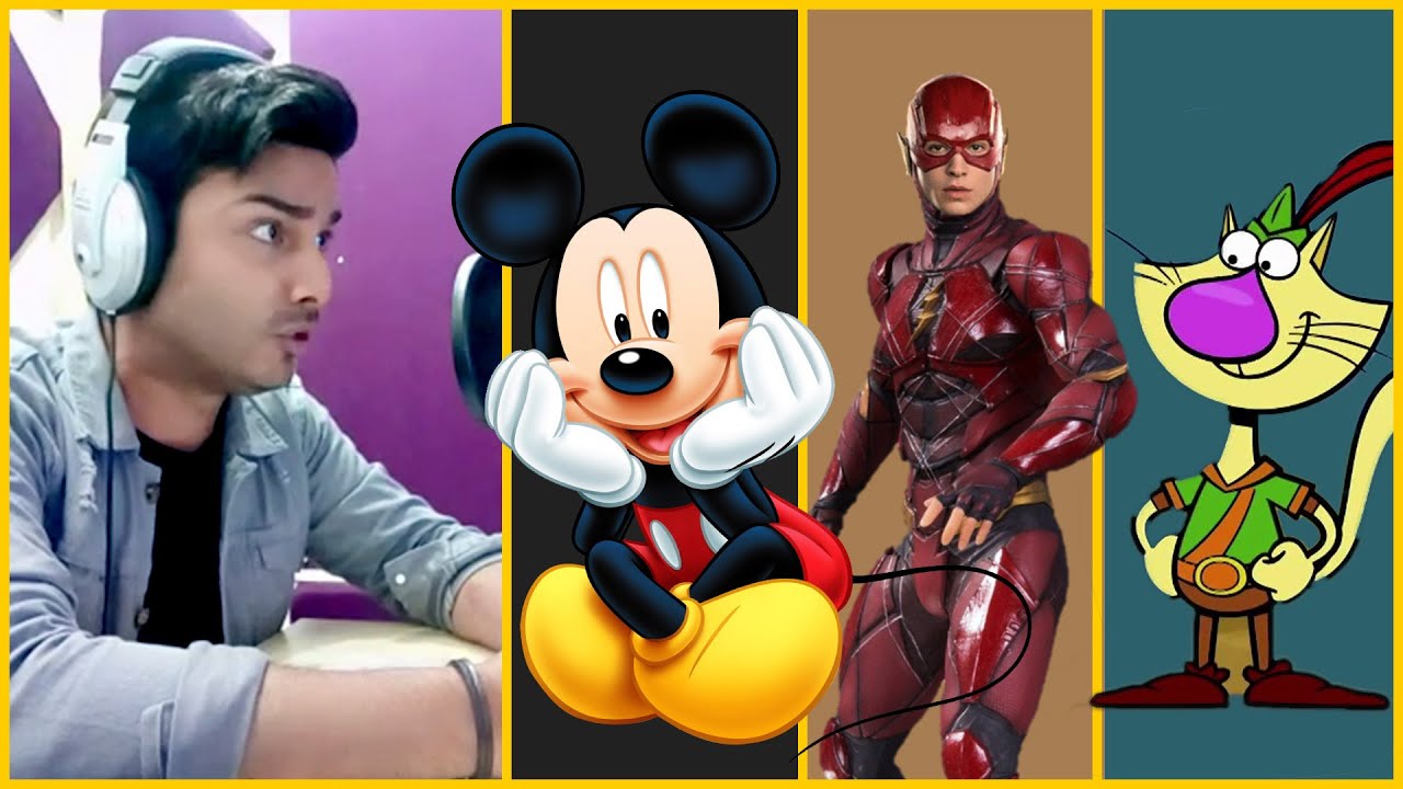 LIVE DUBBING of  MICKEY MOUSE and FLASH Ft. Rajesh Shukla