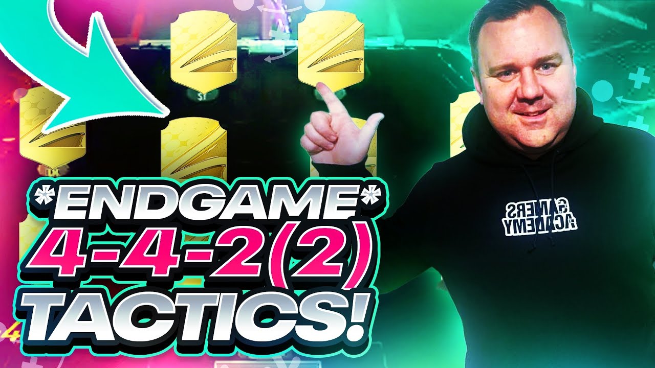 FIFA 23 - (*END GAME*) THE BEST (442)(2) CUSTOM TACTICS + PLAYER INSTRUCTIONS!