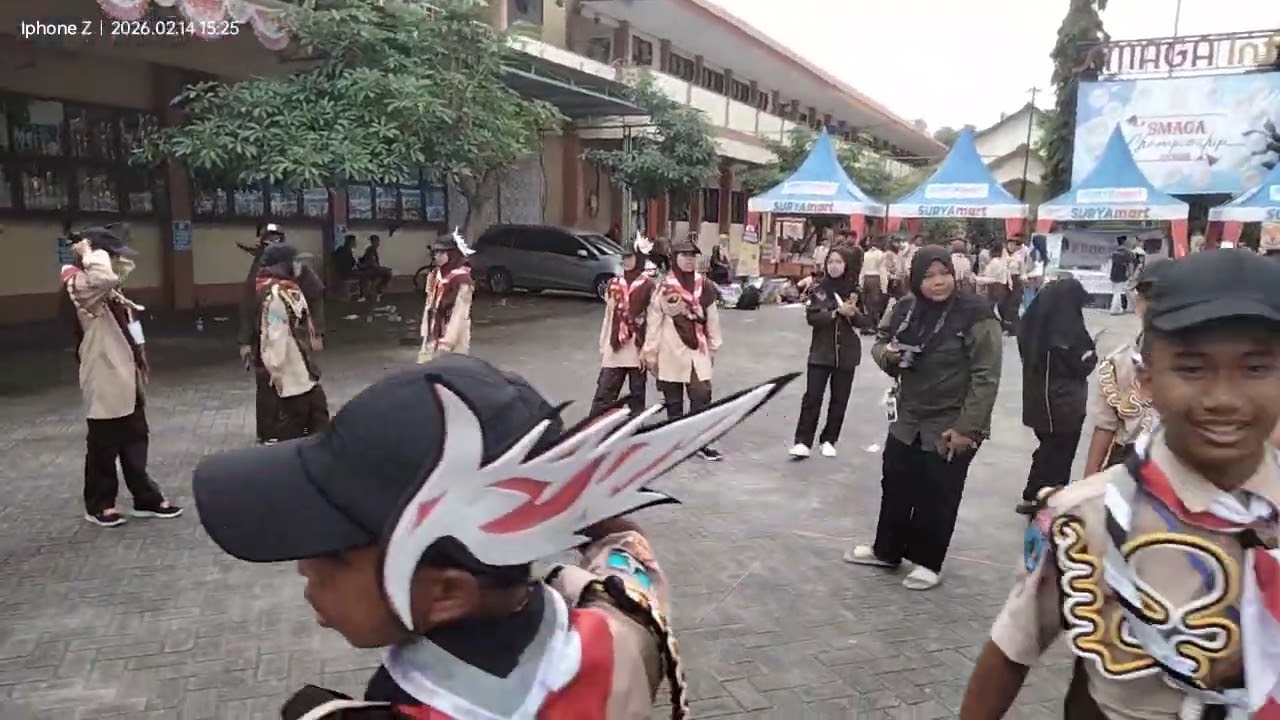Penutupan Lomba Pramuka di SMA 3 PONOROGO 