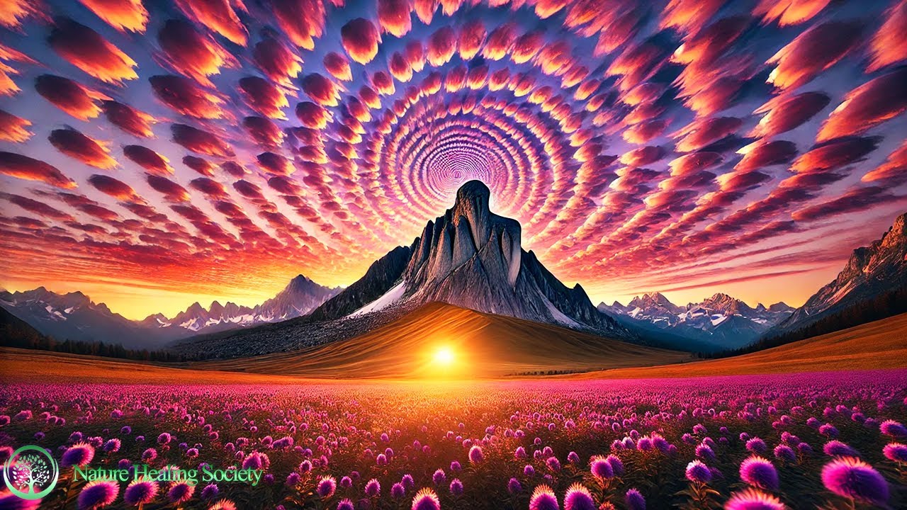 SOFT MORNING MUSIC ➤ Calming Positive Energy -  Peaceful Wake Up Meditation Music 528hz