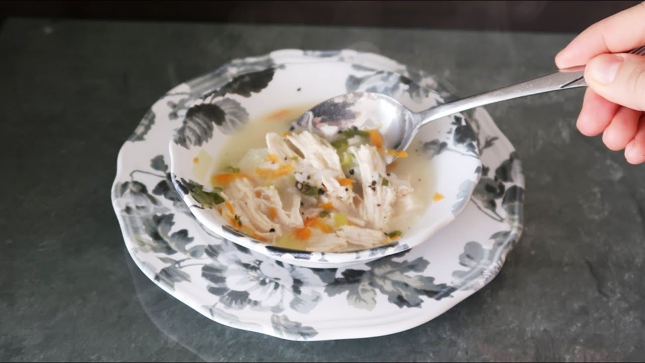 Yunan Usulü Tavuk Çorbası 