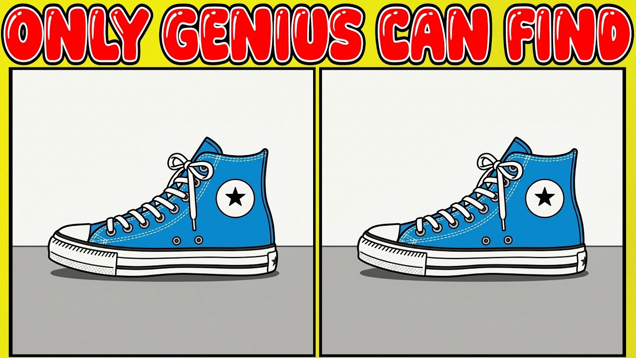 🚨 Difficult!! Only Genius Can Find 3 Differences | Japanese Puzzle 60 Seconds