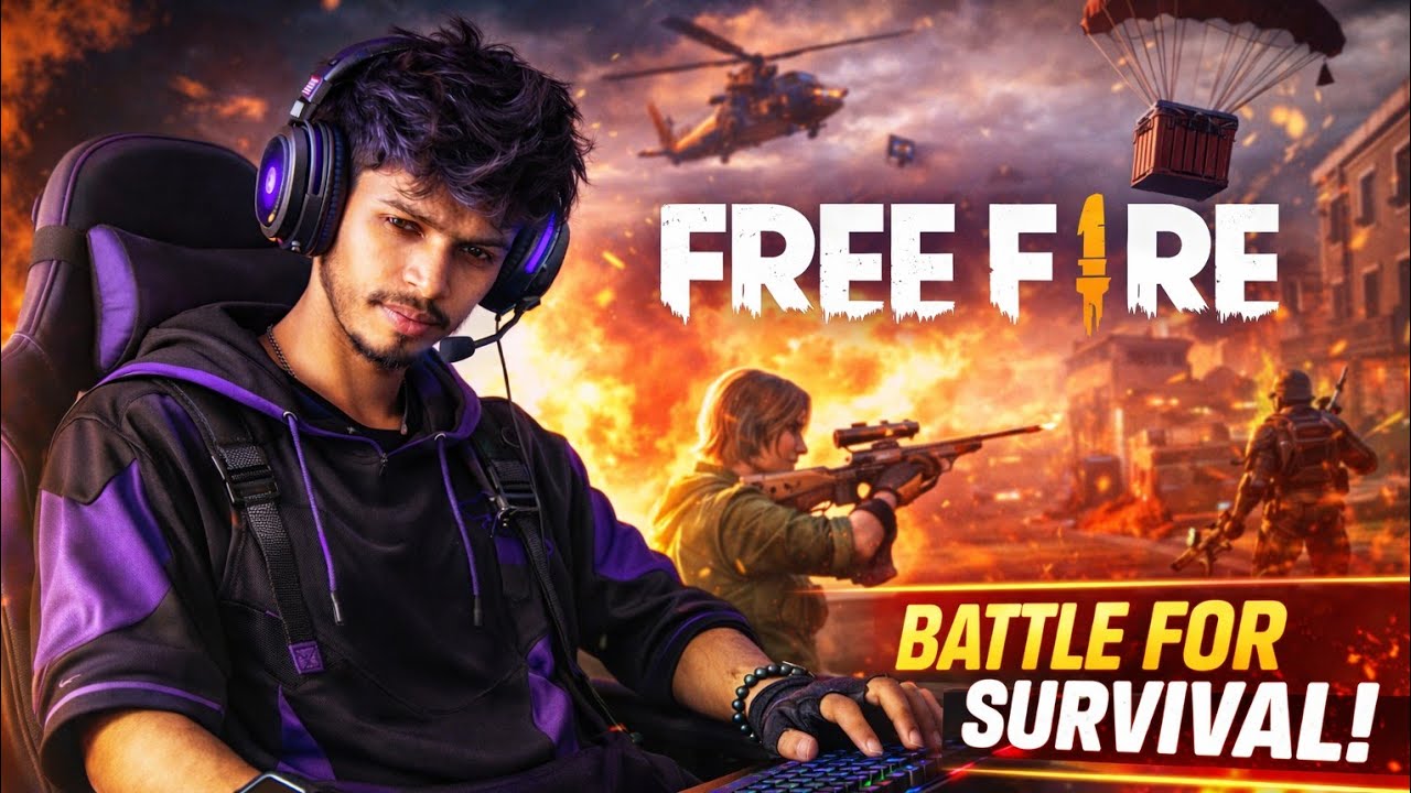 😈 Free Fire Live | Custom + Classic Matches 😈