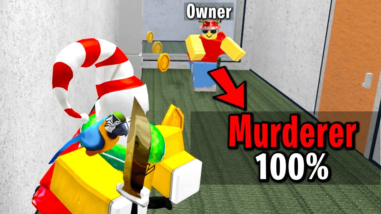 OWNER (Nikilis) GAVE ME MURDERER in ROBLOX MURDER MYSTERY 2