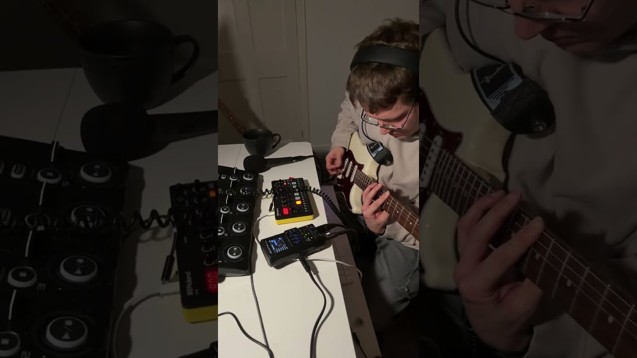 rhythm guitar jam - zoom r4