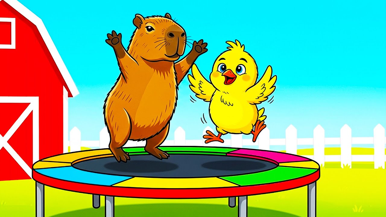 Dança da Capivara Com Seu Lobato e o Pintinho Amarelinho! | Música Infantil✨