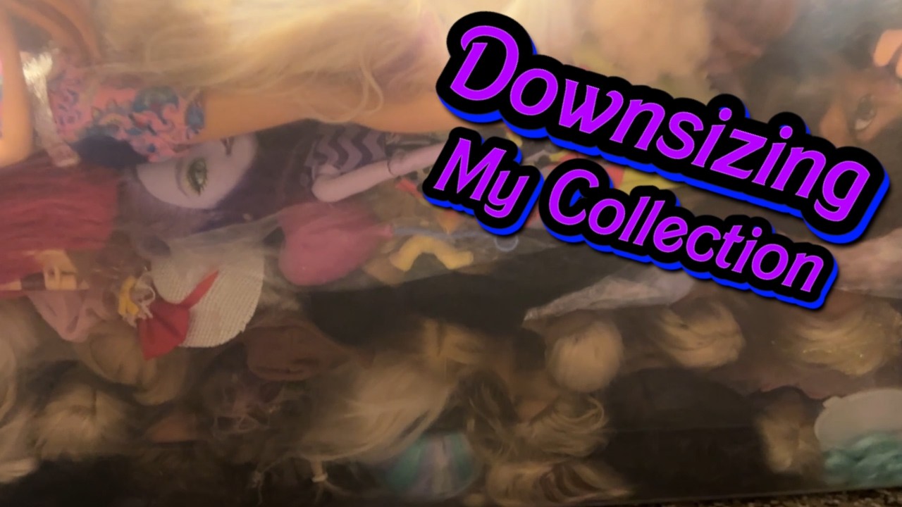 I Have MORE?! My Containers Are Still Full! Sharing And Downsizing My Doll Collection