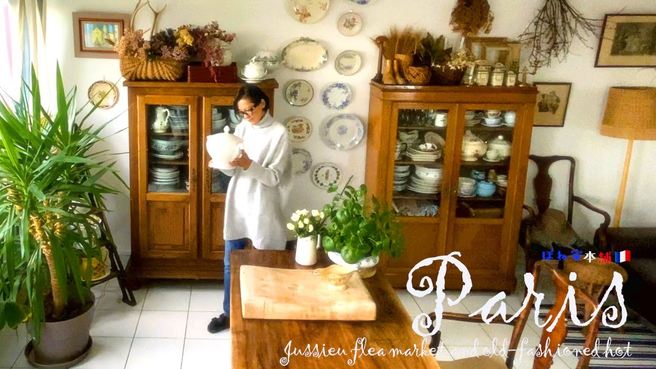 Parisvlog/蚤の市なんかもう行きたくない！(T_T)と思った出来事/昔ながらのホットチョコレートの作り方/私が買ったもの/６０代女子