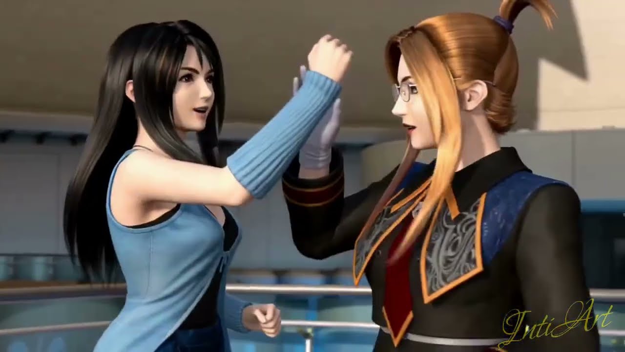 Final Fantasy VIII: Rinoa & Quistis Animated Fight Scene