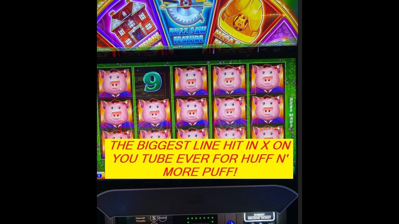 500 Huff n' more Puff bonuses -Week 1, ep. 2. THE BIGGEST Huff n Puff line hit on youtube EVER 324X!