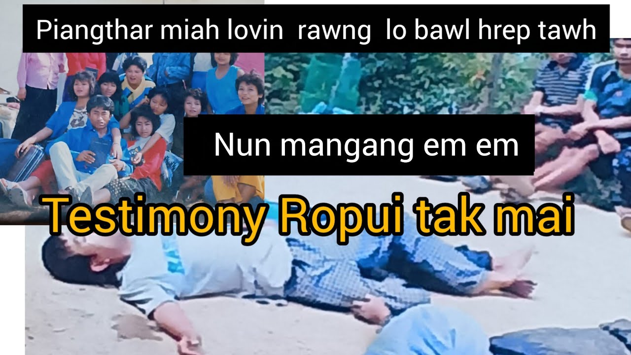 Tunlai Zoram tana Testimony pawimawh.Piangthar miah lova Rawng lo bawl hrep tawh, Thlarau thianghlim