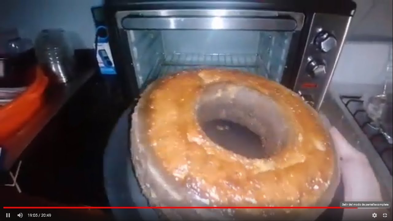 Pastel imposible CHOCOFLAN en horno eléctrico +consumo de luz y dinero