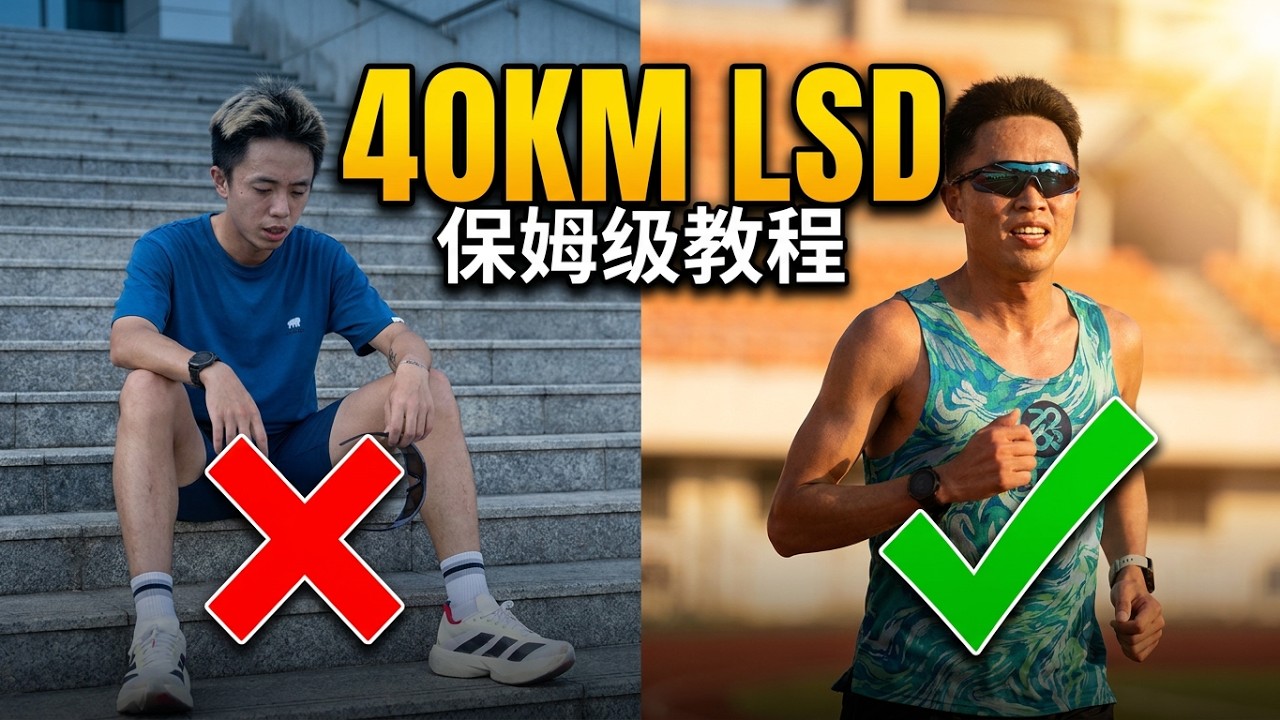 马拉松赛前LSD“长距离跑”的保姆级教程来了！ #轻装上阵 #跑步 #马拉松 #芝加哥马拉松 #家晖陪你跑