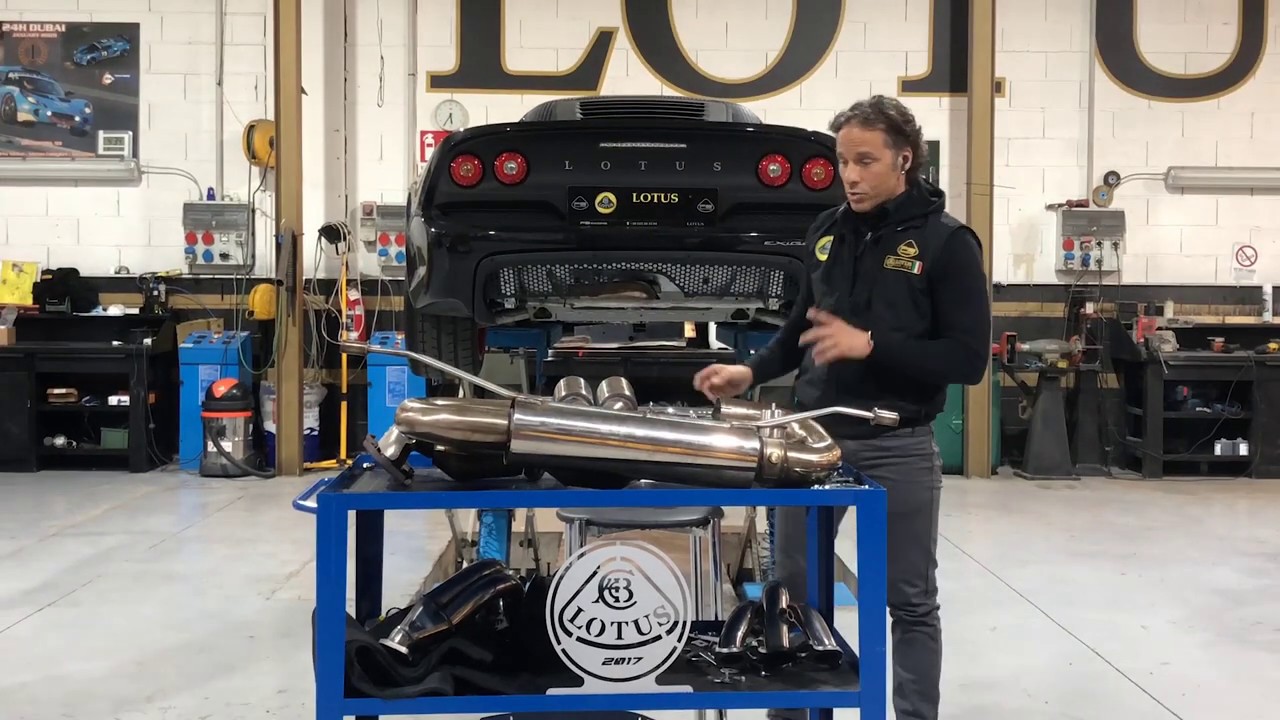 Scarico Lotus Exige V6: senti che sound!