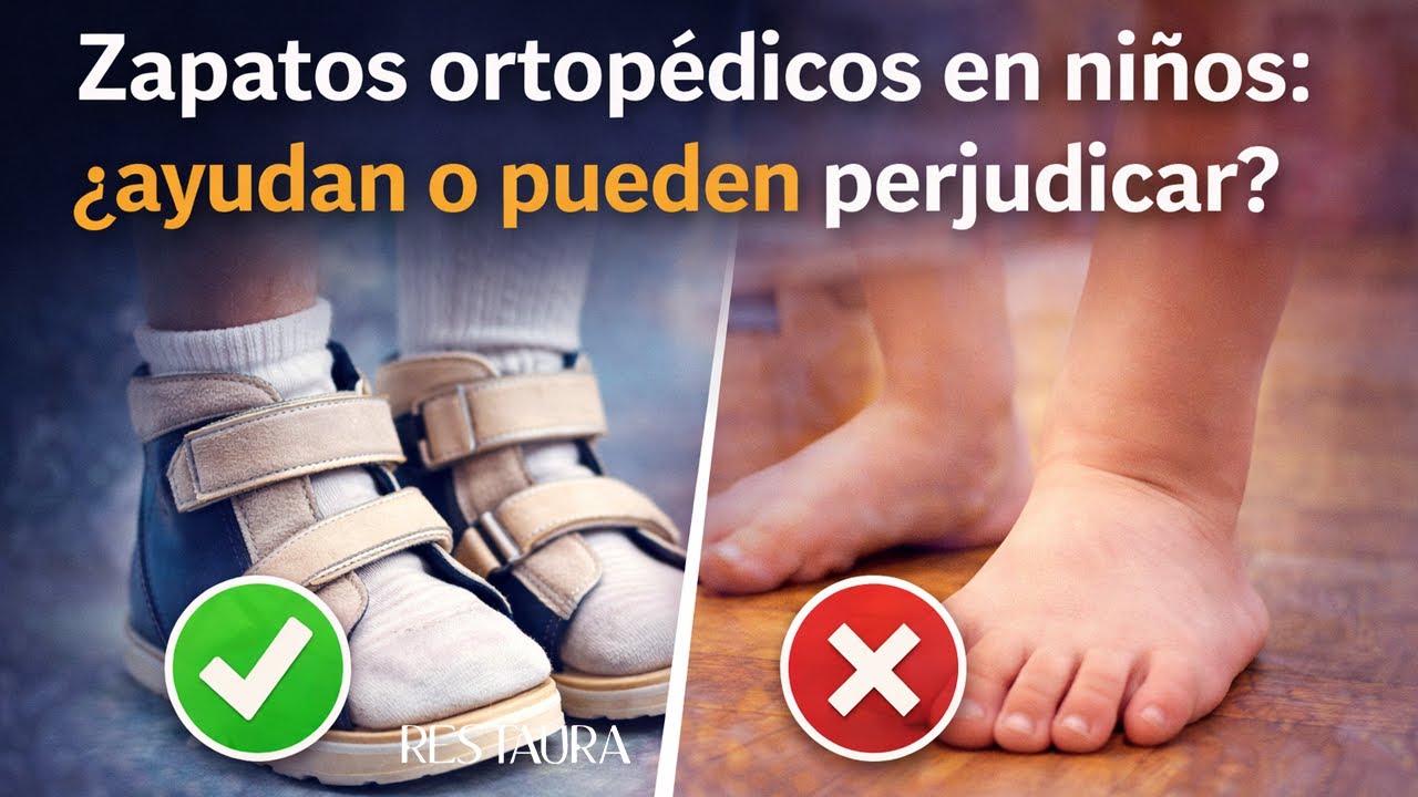 ¿Los niños realmente necesitan zapatos ortopédicos?