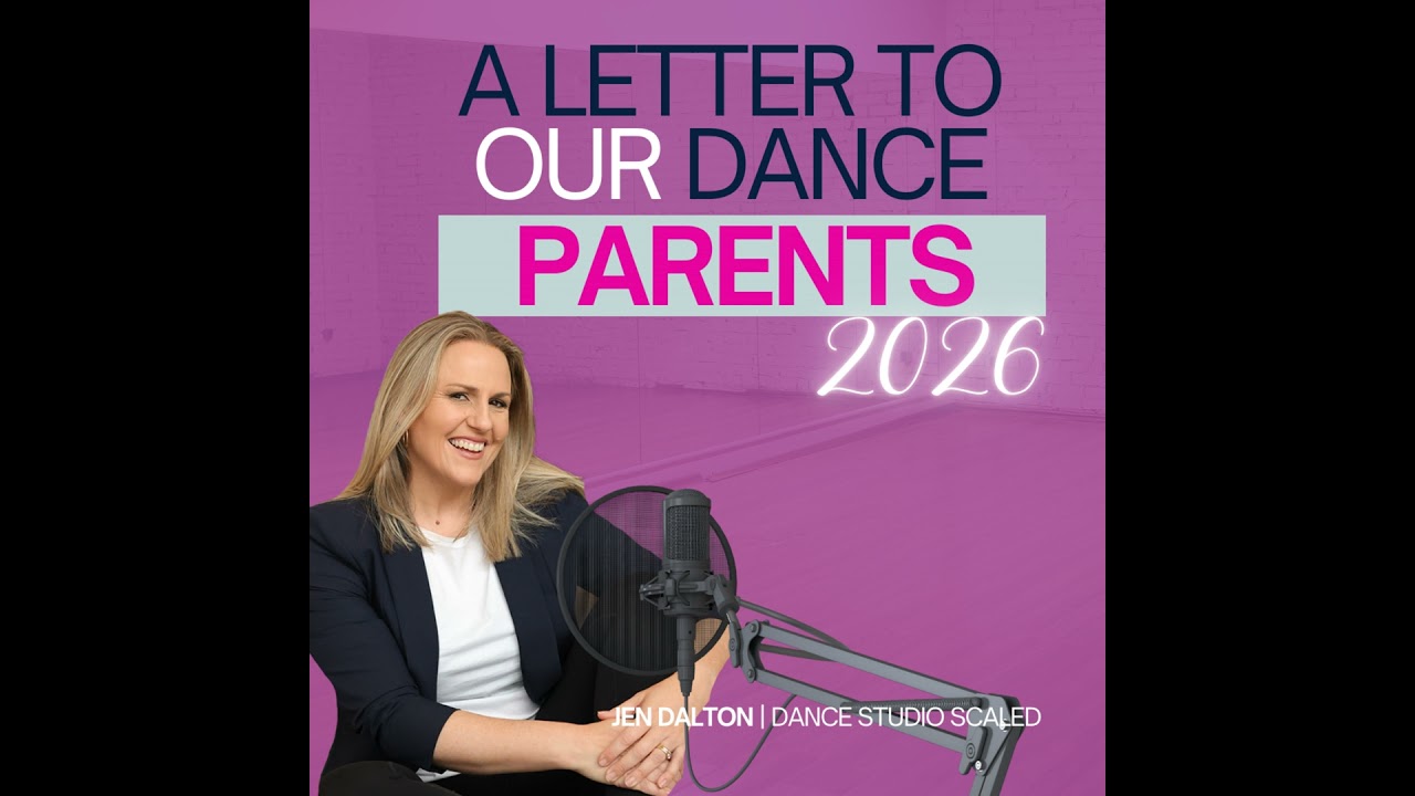A Letter to Our Dance Parents of 2026