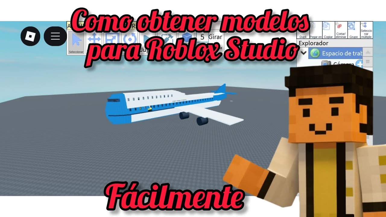 Cómo obtener modelos para Roblox Studio o Estudio Lite