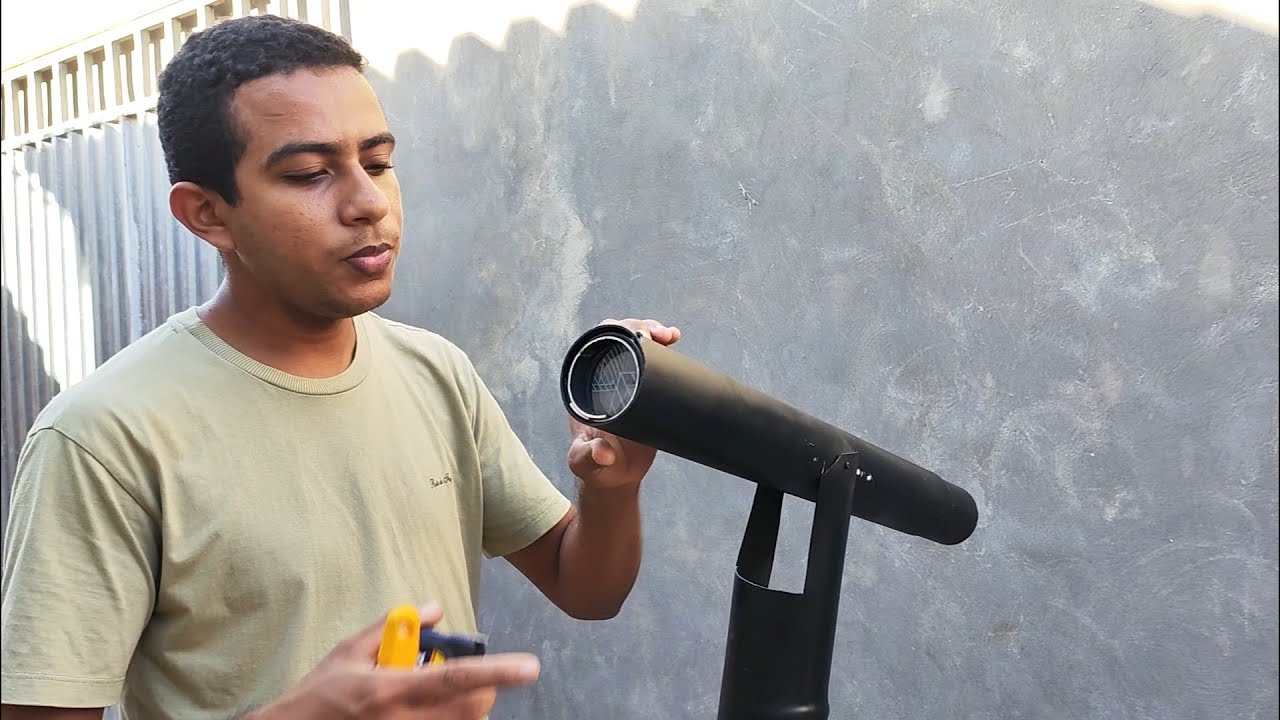 Telescópio caseiro de cano PVC conheça as medidas para a montagem