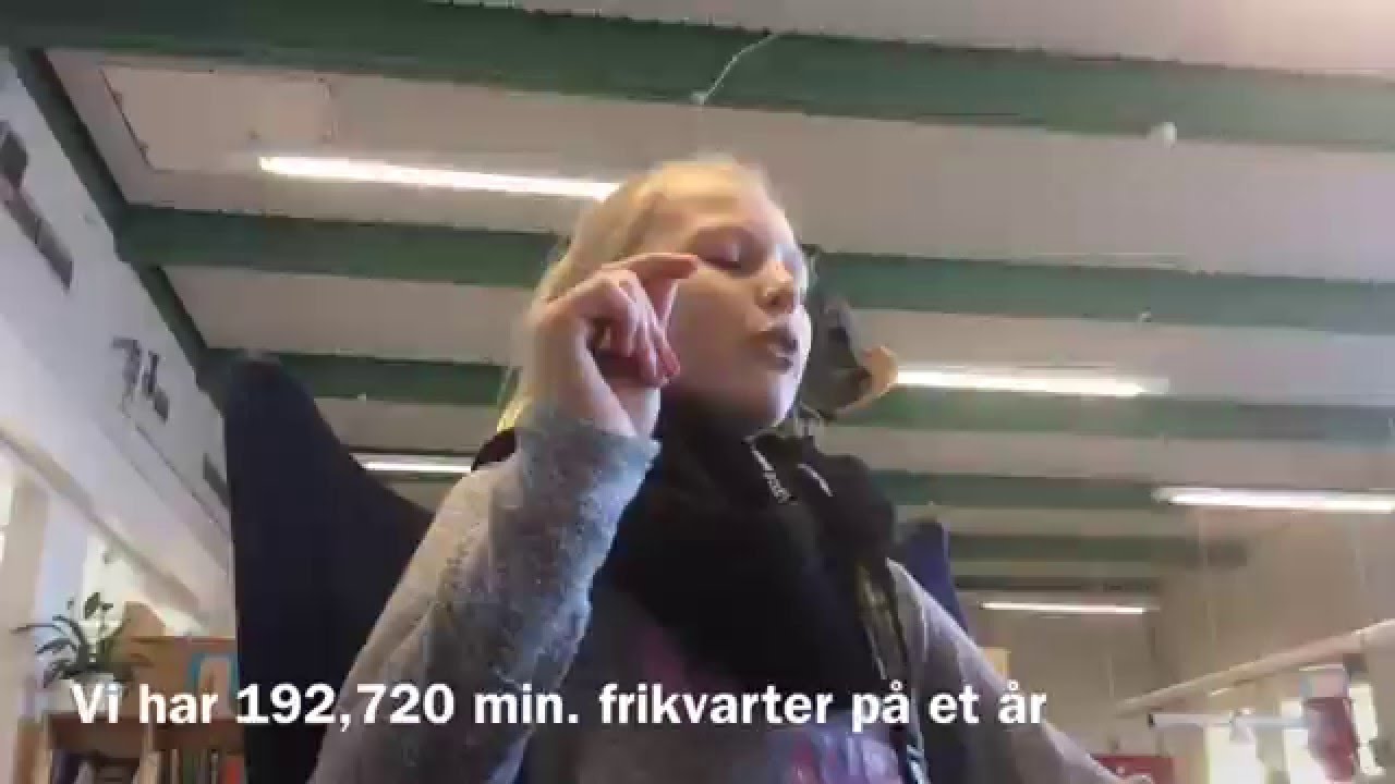 Enghave er de bedste - vi kan li' at feste! (5.a på Frederiksværk Skole - Enghave)