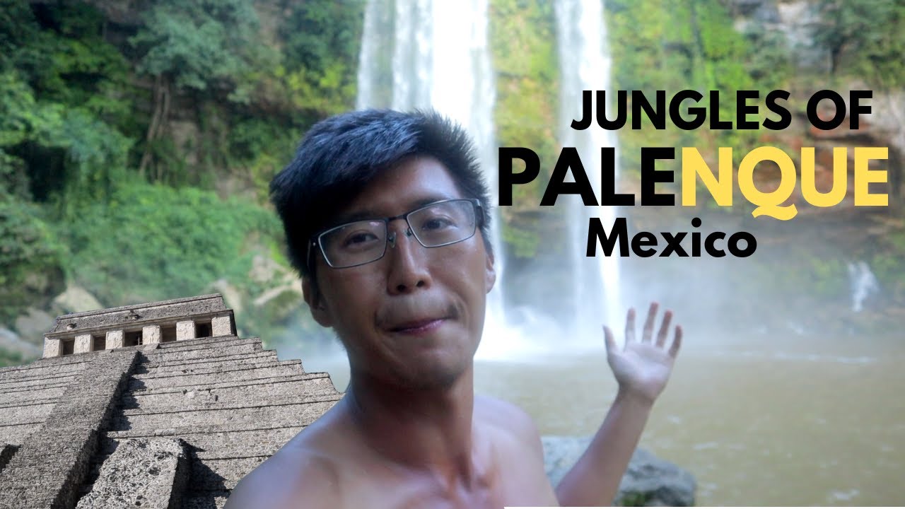 PALENQUE - THE BEST RUINS AND WATERFALLS OF MEXICO! Visiting Palenque Ruins + Misol-Ha Waterfalls!