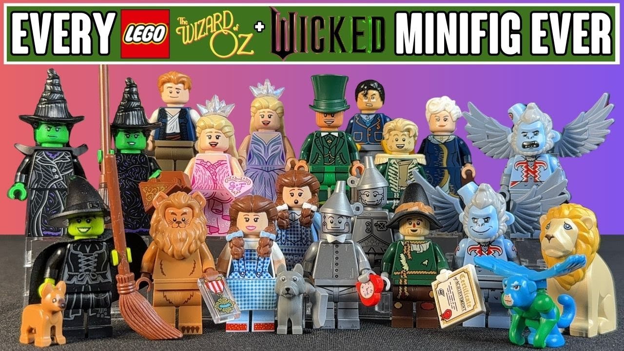 EVERY LEGO Wizard of Oz + Wicked Minifig EVER MADE (2015 - Present Day)